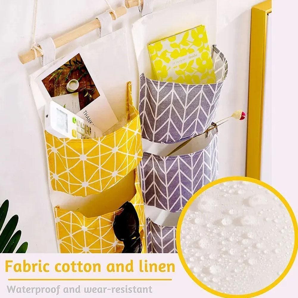 3 Pocket Hanging Storage Bag, Wall Pocket Hanging Holder, Multipurpose Sundry Storage Pocket, Linen Bathroom Toiletry Home Decor Hanging Bag, Creative Cotton And Linen Waterproof Storage Hanging Bag, Wardrobe Door Hanging Storage Bag 3 Pocket Hanging Storage Bag, Wall Pocket Hanging Holder, Multipurpose Sundry Storage Pocket, Linen Bathroom Toiletry Home Decor Hanging Bag, Creative Cotton And Linen Waterproof Storage Hanging Bag, Wardrobe Door Hanging Storage Bag